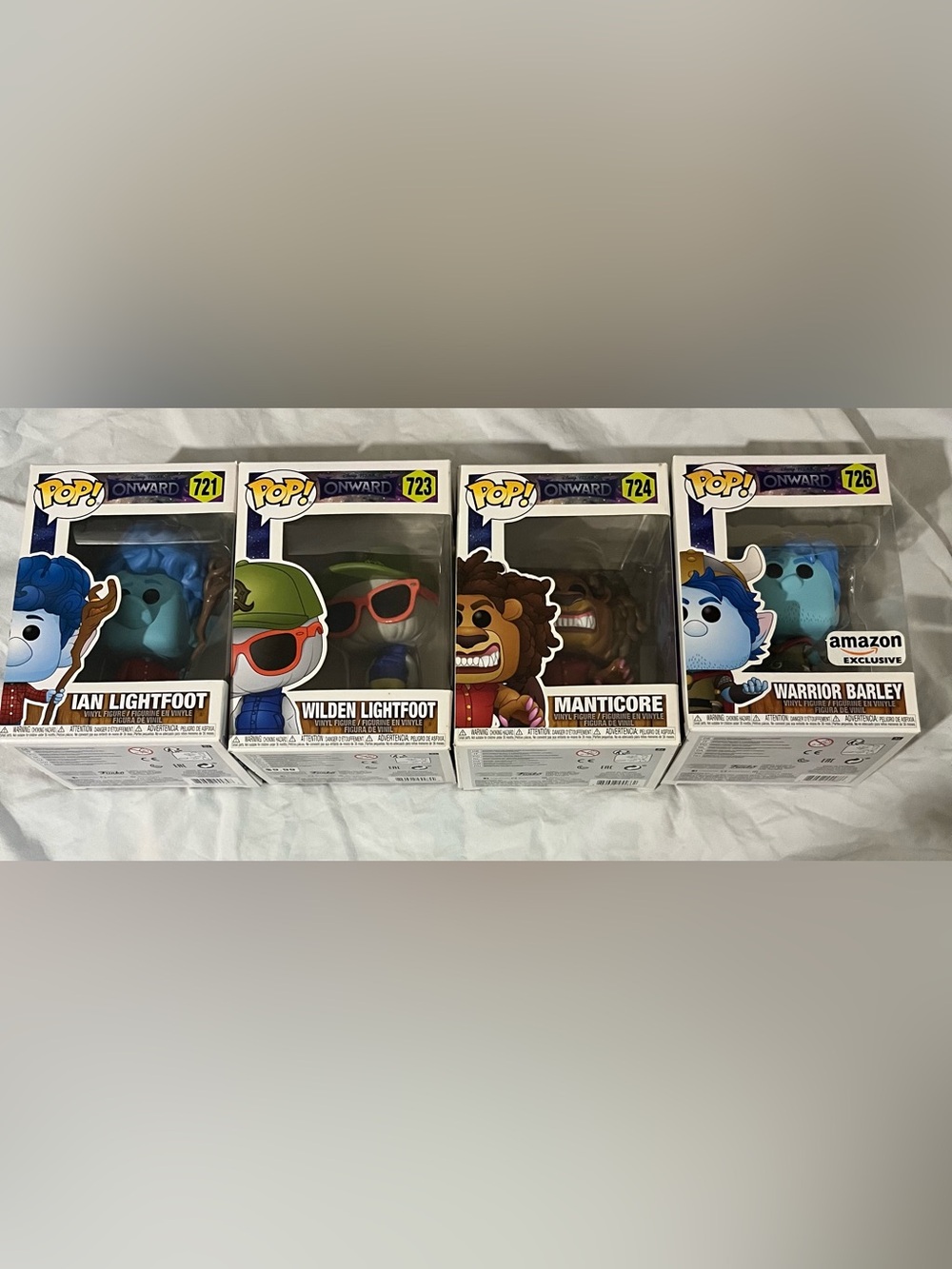 Onward movie Funko Pops